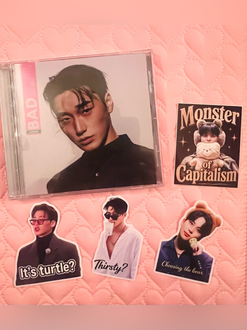 Ateez Bad CD single - San cover - Jongho pc intact